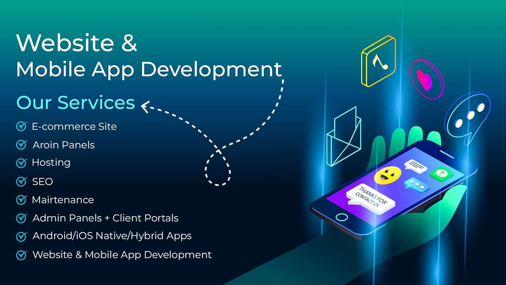 Website & Mobile App Development